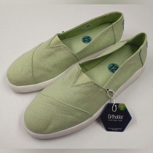Toms Shoes - Tom's Canvas Sneakers Shoes  SZ 12 Women's Flats